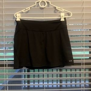 Champion Black Tennis Skort
